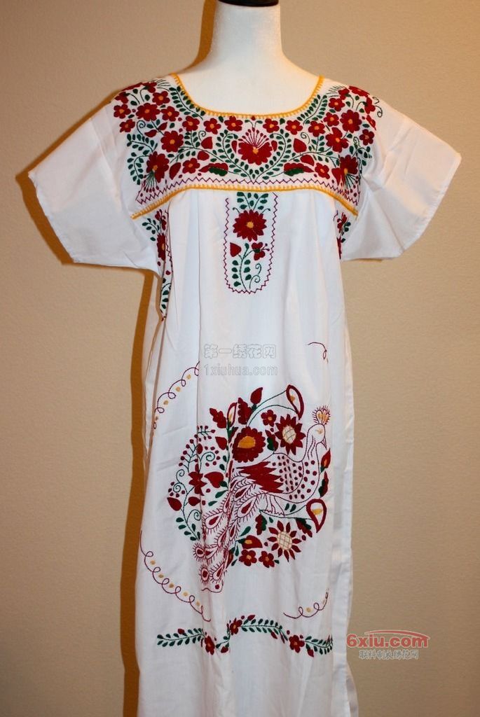 藤花凤凰前胸整幅民族