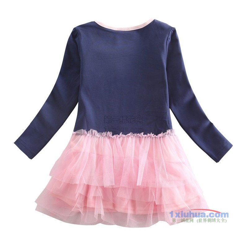 贴布刺绣粉红猪小妹