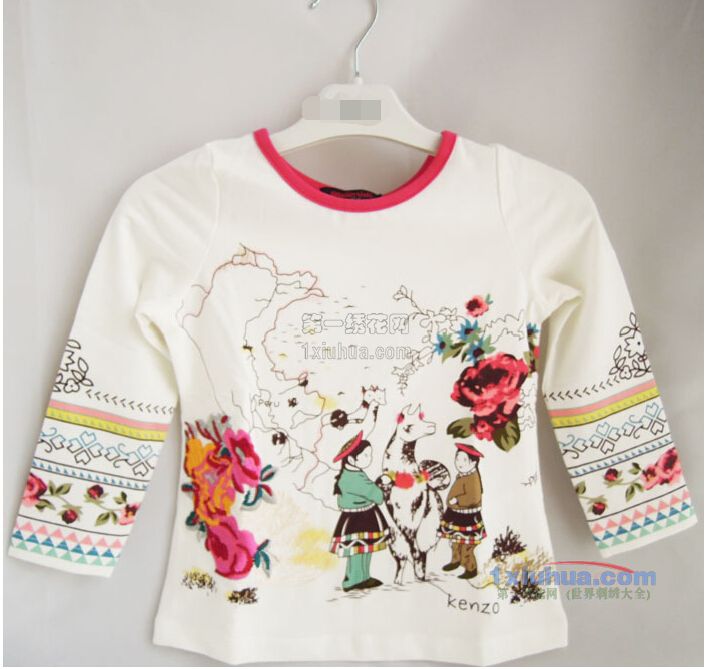 玫瑰牡丹花故事画