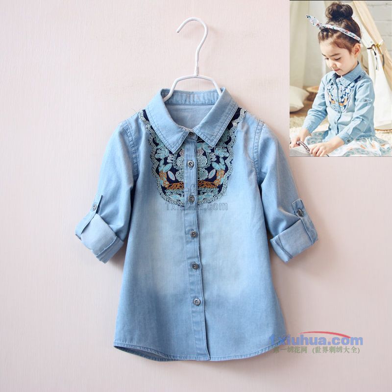 仿古前胸刺绣曲线