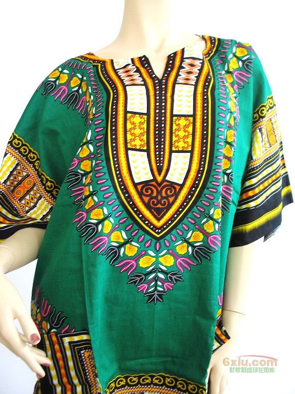 非洲　衣领