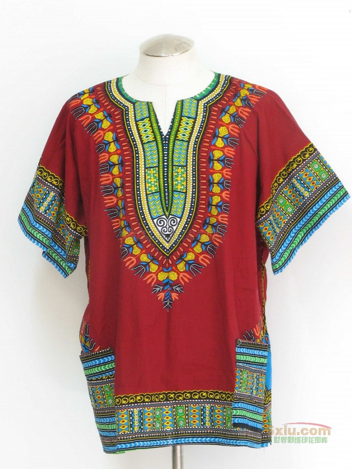 非洲　衣领