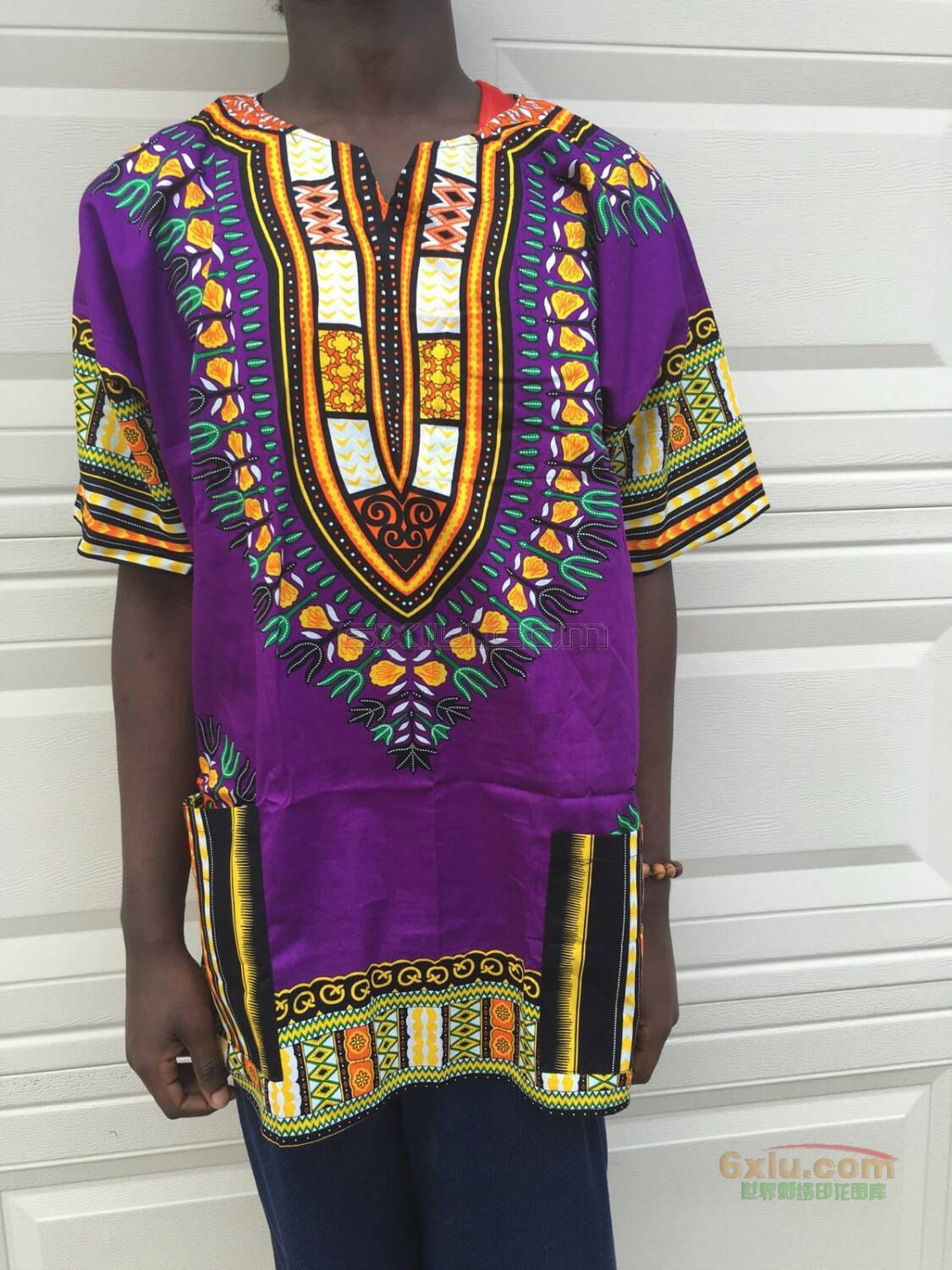 非洲　衣领